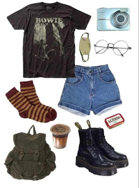 80s Slasher Summer Aesthetic Outfits, Summer Grunge Clothes, Cottagecore Everyday Outfits, Summer Clothes Grunge, Grunge Outfit Inspo Summer, Dark Academia Grunge Outfit, 80s Slasher Aesthetic Outfits, Slasher Summer Aesthetic Outfits, Fall Grunge Outfits 90s