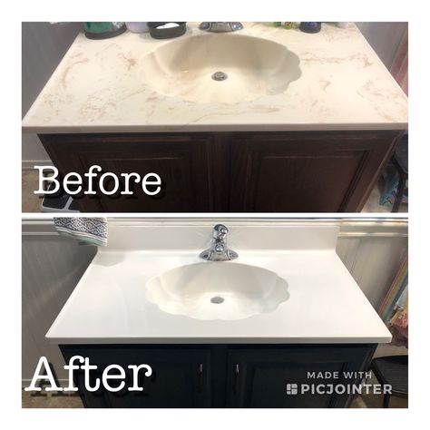 Painting Bathroom Sinks, Paint Sink, Painted Sink, Sink Diy, Bathroom Sink Diy, Nursery Nook, Small Bathroom With Shower, Apartment Makeover, Bedroom Bliss