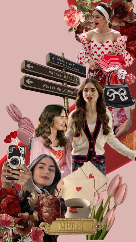 #emilyinparis #emilyinparisaesthetic #emilycooper #paris #parisaesthetic #parisian #classy #fashion #fashioninspo #lilycollins #classyaesthetic #classygirl Emily In Paris Wallpaper, Emily In Paris Aesthetic, Paris Mood Board, Emily In Paris Style, Emily In Paris Fashion, Emily In Paris Outfits, Paris Mood, Paris Wallpaper, Parisian Women