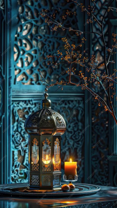 Premium Photo | Golden Lantern on Table In The Style Of Islamic Ramadan Vibes Background Islamic Background Wallpapers, Ramadhan Photoshoot, Islamic Background Images, Ramadhan Vibes, Vibes Background, Ramadan Mubarak Wallpapers, Ramadan Vibes, Wallpaper Ramadhan, Ramadhan Kareem