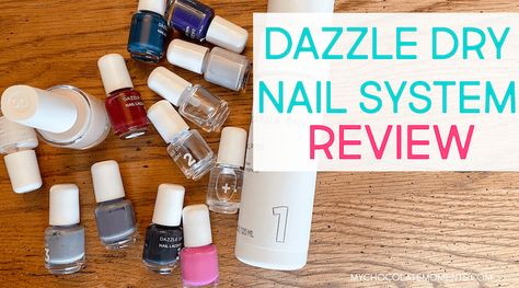 Dazzle Dry Nails, Dazzle Dry Nail Polish Colors, Mani Pedi Combos, Red And Silver Nails, Dazzle Dry, Damaged Nails, Dry Nail Polish, Nail Pictures, Best Nail Polish