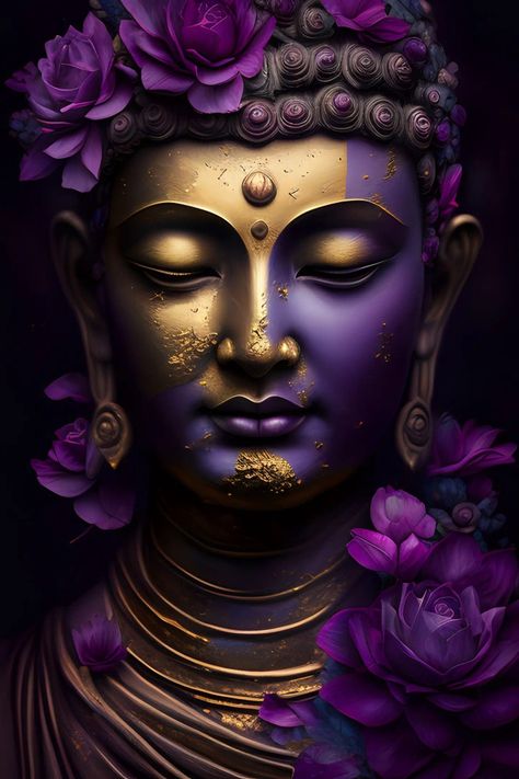 Buddha Background, Purple Roses Wallpaper, Buddhist Architecture, Massage Therapy Rooms, Indian Flag Images, Abstract Art Projects, Buddha Art Painting, Buddha Quotes Inspirational, Home Library Design