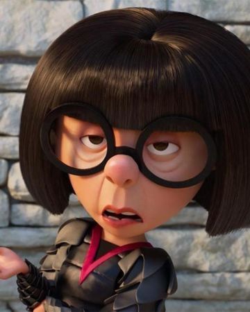 Short Black Hair, Edna Mode, Despicable Me, Black Hair, Hair, Black