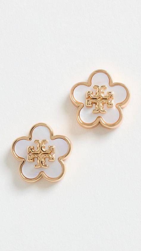 Fast Free Shipping & Free Returns on Tory Burch Kira Flower Studs at Shopbop. Shop new arrivals from Tory Burch at Shopbop.com Dinner Fits, Tory Burch Earrings, Bridal Store, Tory Burch Kira, Tory Burch Jewelry, Bridal Stores, Tory Burch Miller, Earrings Studs, Enamel Flower