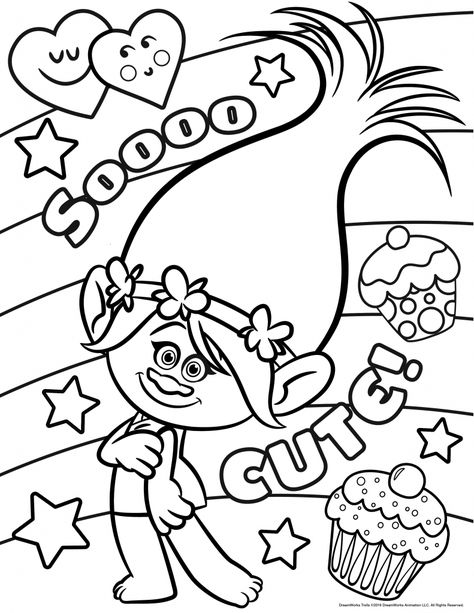 25+ Marvelous Image of Poppy Troll Coloring Page - entitlementtrap.com Trolls Coloring, Free Disney Coloring Pages, Poppy Coloring Page, Disney Coloring Sheets, Trolls Poppy, Free Kids Coloring Pages, Birthday Coloring Pages, Summer Coloring Pages, Princess Coloring Pages