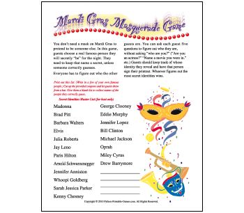 Mardi Gras Party Games: Masquerade Mardi Gras Party Games, Mardi Gras Games, Mardi Gras Activities, Madi Gras, Mardi Gras Masquerade, Free Bingo Cards, Masquerade Ball Party, Mardi Gras Crafts, Bingo For Kids