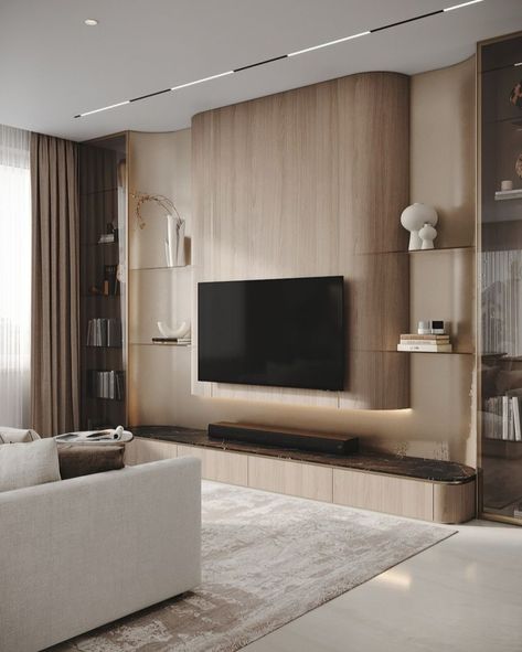 Bedroom Interior Modern, Interior Modern Design, Contemporary Interior Design Living Room, Luxury Bedroom Interior, Modern Tv Units, Modern Living Room Interior, Living Room Tv Unit Designs, Living Room Tv Unit, Tv Room Design