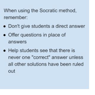 The Socratic Method Socratic Method, Educational Assistant, Socratic Seminar, Student Centered Learning, Teaching And Learning, Educational Leadership, Socrates, Thought Process, School Of Medicine