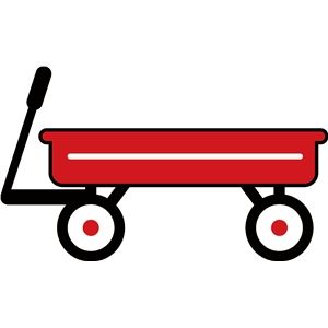 Silhouette Design Store - Search Designs : Kids crafts Toy Wagon, Drawing Toys, Silhouette Online Store, Christmas Chevron, Red Wagon, 3d Paper Crafts, Silhouette Design Store, Red Truck, Vinyl Designs