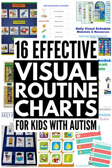 Visual Routine Chart For Kids, Preschool Visuals, Visual Routine Chart, Toddler Visual Schedule, Visual Routine, Daily Routine Chart For Kids, Schedule Ideas, Visual Timetable, Visual Learner