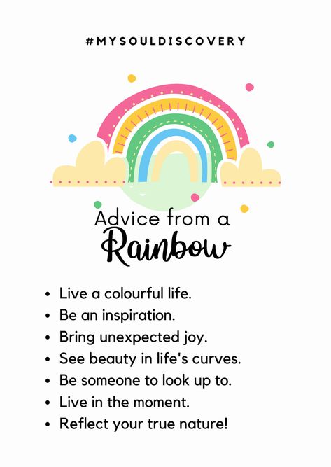 Rainbow Symbolism, Rainbow Sayings, Rainbow Affirmation, Messianic Prophecies, Kindergarten Quotes, Spiritual Cards, Rainbow Meaning, Rainbow Quotes, Rainbow Promise