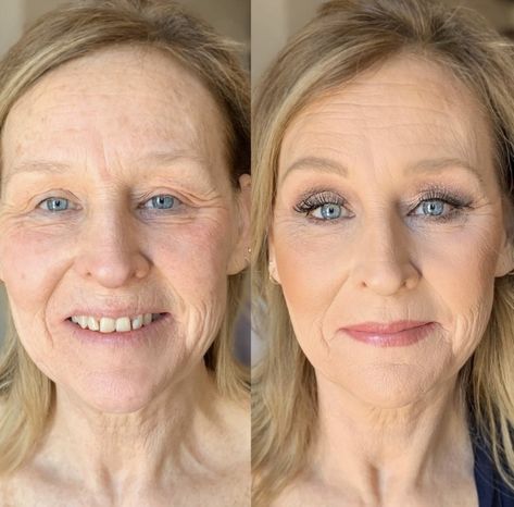 Mother of the Bride Makeup: 10 Tips to Look Beautiful and Be Yourself! - Fabulous After 40 Bride Makeup Over 50, Mother Of The Bride Makeup, Mothers Makeup, Mother Of Bride Makeup, Bride Makeup Natural, Groom Makeup, Wedding Guest Makeup, Makeup Over 50, Wedding Makeup Tutorial