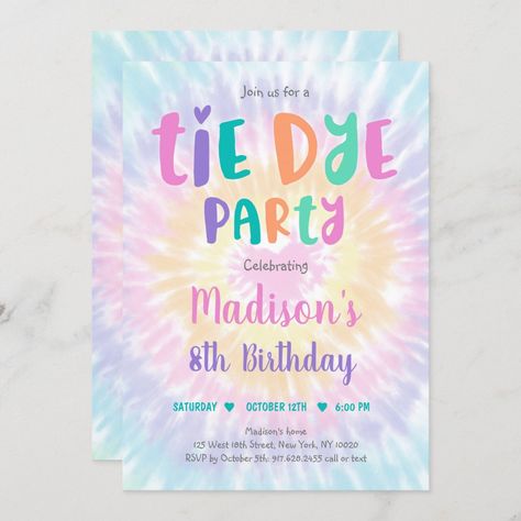 Peace Out Single Digits, Tie Dye Birthday Party, 18th Birthday Party Themes, Tie Dye Birthday, Day Of Peace, Pastel Boho, Hippie Birthday, Tie Dye Party, International Day Of Peace