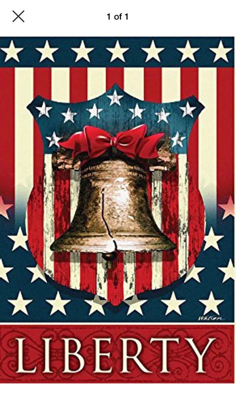 Patriotic liberty bell Flag Pictures Patriotic, Seasonal Pictures, July Wallpaper, Patriotic Garden Flag, Patriotic Tattoos, Patriotic Images, Patriotic Pictures, Decoupage Printables, Vintage Patriotic