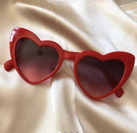 Cheap Double Heart Earrings For Party, Coquette Heart Shaped Sunglasses, Red Heart Glasses Aesthetic, Red Heart Sunglasses Aesthetic, Fun Red Heart-shaped Sunglasses, Cute Red Party Sunglasses, Playful Red Sunglasses For Party, Lana Del Rey Heart Shaped Sunglasses, Cute Red Sunglasses For Summer