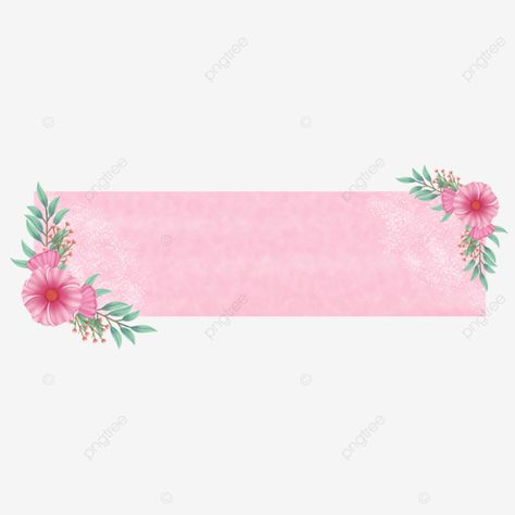 Name Tag Design Creative, Name Tag Design Aesthetic, Aesthetic Name Tag, Flower Name Card, Name Tag Background, Name Tag Aesthetic, Pink Name Tag, Flower Name Tag, Name Tag Png