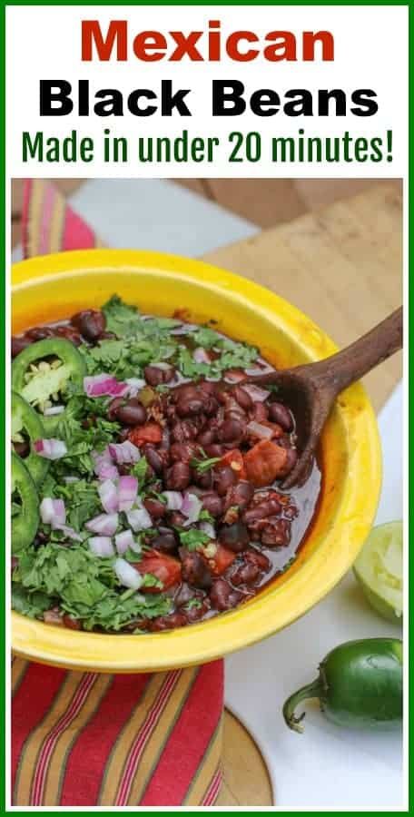 Easy Mexican Black Beans, Mexican Black Beans Recipe, Black Beans Recipe, Mexican Black Beans, Beans Recipes, Sides Dishes, Latin Recipes, Pan Cooking, Vegetarian Mexican