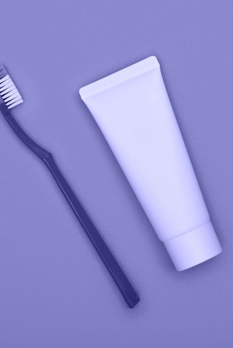 Purple toothpaste is a popular social media trend for a brighter smile, but the product won't permanently whiten teeth. Purple Toothpaste, Whiten Your Teeth, Whiten Teeth, Whitening Toothpaste, Bright Smile, Social Media Trends, Womens Wellness, Dental Care, Teeth Whitening