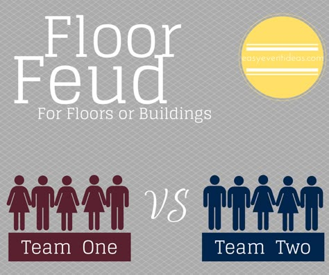 Easy Family Feud for Residence Life (RA's) Floor or Friends Res Life Programs Activities, Ra Programming Ideas, Res Life Programs, Resident Assistant Programs, College Event Ideas, Ra Programming, Resident Assistant Bulletin Boards, Resident Advisor, College Event