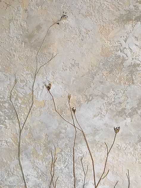 Italian Plaster, Textured Plaster, Abstract Wall Painting, Wall Texture Design, Bead Flower, Plaster Wall Art, Pastel Landscape, Faux Painting, Wall Paint Designs