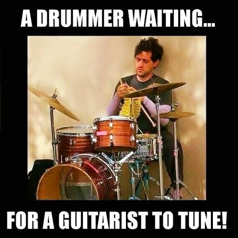 Embedded image Drummer Humor, Drums Quotes, Female Drummer, Bongo Drums, Gretsch Drums, Playing Drums, Musician Humor, Band Jokes, Music Jokes