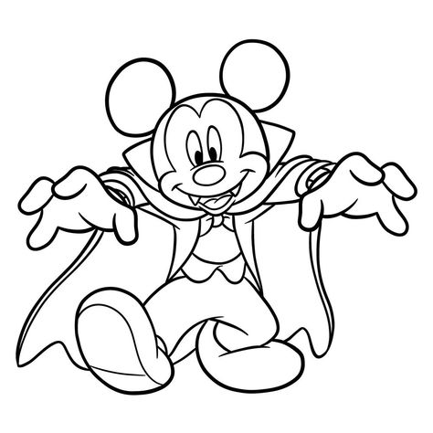 How to draw Dracula Mickey Mouse Vampire Mickey Mouse, Dracula Cape, Popular Cartoon Characters, Into Drawing, Easy Drawing Guides, Drawing Guides, Vampire Fangs, Popular Cartoons, Color Meanings