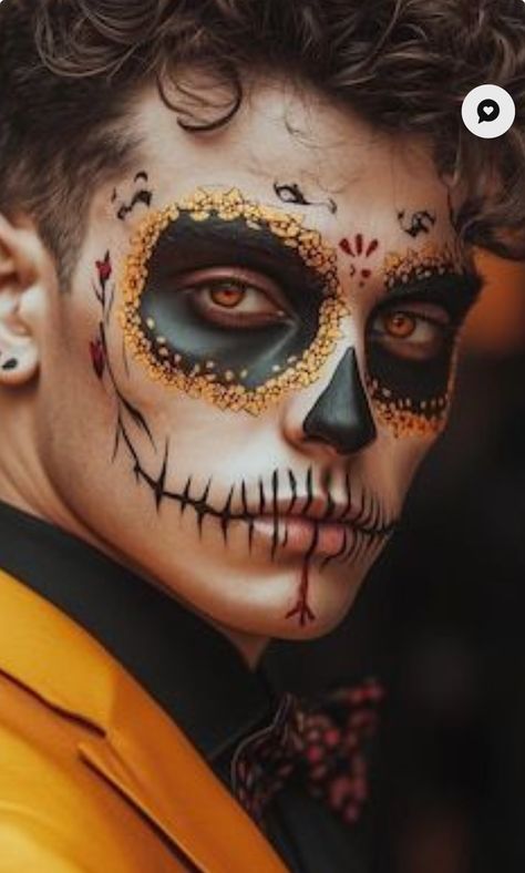 Mens Dia De Los Muertos Makeup Ideas, Muertos Makeup, Dia De Muertos, Makeup Ideas, Makeup, Make Up Ideas, Make Up