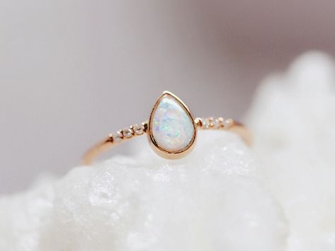 Hippie Engagement Ring, Hippie Engagement Rings, Weding Rings, Opal Ring Simple, Wedding 101, White Gemstones, White Engagement Ring, Jingle Jangle, Diamond Alternative Engagement Ring