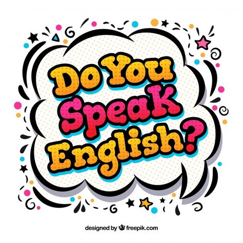 Do you speak english background Free Vector | Free Vector #Freepik #vector #freebackground #freeworld #freebackdrop #freetalk Speak In English Poster, Learn English Wallpaper, English Background Design, English Background, Bg Video, English Learning Course, Classroom English, English Poster, English Grammar Test