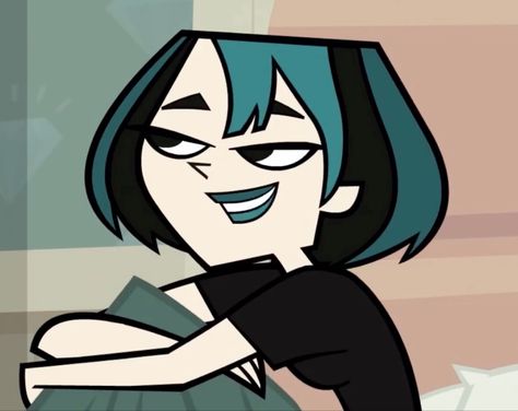 Gwen Hair Total Drama, Total Drama Island Pfp Gwen, Total Drama Island Gwen Icon, Di Reality Television Theme, Gwen Tdi Pfp, Gwen A Tutto Reality, Gwen Pfp Total Drama, Gwen Total Drama Pfp, Gwen From Total Drama Island