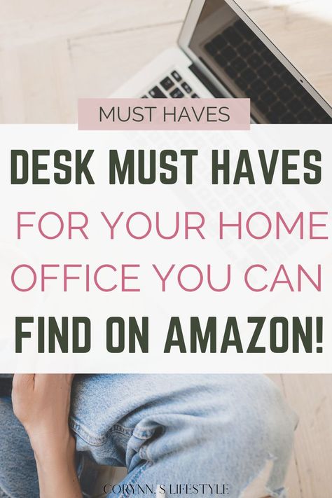 girl sitting on the floor with a laptop near their knee. Desk must haves from amazon Work From Home Must Haves, Desk Must Haves, Kitchen Must Haves, Desk Organizers, Must Have Items, Work From Home, New Job, Working From Home, From Home