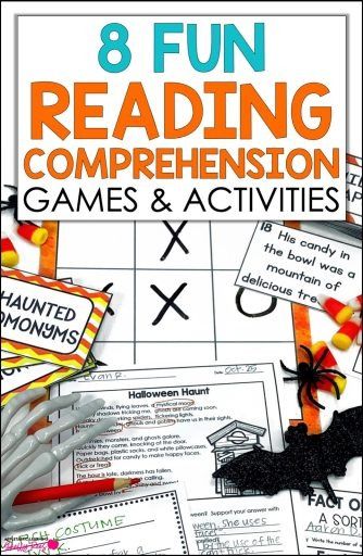 Get 8 fun reading comprehension games ideas that are sure to grab and keep the attention of your 3rd, 4th, and 5th grade students! These printable reading comprehension activities for kids include fun worksheets, fluency reading passages, coloring activities, and seasonal and holiday reading games. Perfect for DIY reading centers, fun at home reading lessons, or small group activities Comprehension Games 3rd Grade, Reading Scavenger Hunt 3rd Grade, 3rd Grade Reading And Writing Activities, Fun Comprehension Activities, 2nd Grade Reading Comprehension Games, 3rd Grade Comprehension Activities, Fun Reading Comprehension Activities, Reading Intervention Games, 2nd Grade Comprehension Activities