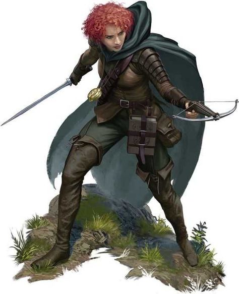 Ranger Rpg, Hand Crossbow, Female Rogue, Rogue Character, Fantasy Role Playing, Great Western, Rpg Characters, Crossbow, Fantasy Rpg