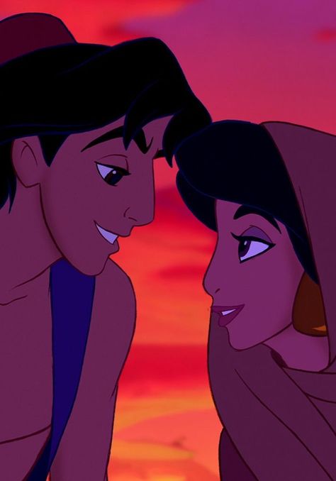 Aladdin (1992) Aladdin 1992, Official Disney Princesses, Disney Princesses And Princes, Aladdin And Jasmine, Disney Couples, Disney Aladdin, Disney Aesthetic, Disney Kids, Aesthetic Instagram Theme