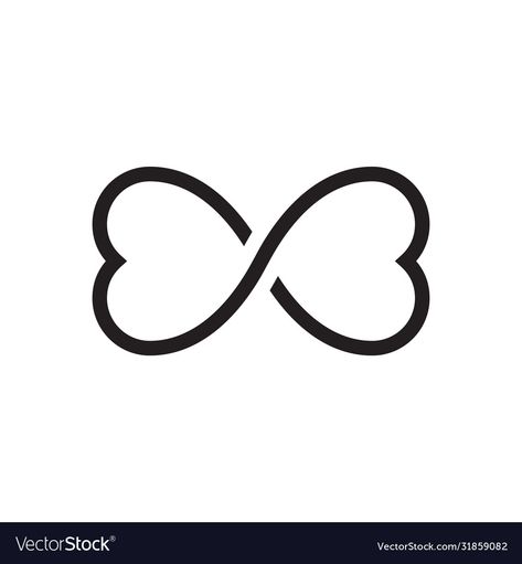 Symbol Tattoo, Heart Icon, Symbol Tattoos, Infinity Heart, Symbol Design, Infinity Symbol, Image Types, I Tattoo, Free Vector Images