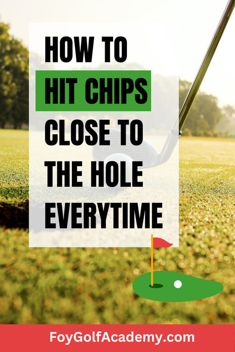 chipping tips for golfers How To Chip Golf, Bubble Photography, Golf Ball Positioning, Short Game Golf, How To Break 80 In Golf, Golf Driver Tips, Golf Basics, Golf Chipping Tips, Chipping Tips