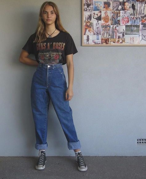 Looks Retro Vintage, 1980s Teen Fashion, 80s Mom Jeans Outfit, 80s Denim Outfit, 80s Mom Outfit, 80s Aesthetic Outfits, Retro Outfits 90s, Summer Denim Outfits, Outfit 80s