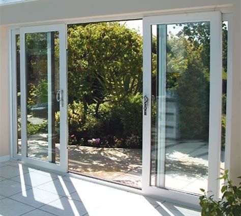 How to Replace a Sliding Glass Door Properly Double Sliding Patio Doors, Double Sliding Glass Doors, Upvc Sliding Doors, Sliding Doors Exterior, Sliding Glass Doors Patio, Glass Doors Patio, Slider Door, French Doors Exterior, Sliding Door Design