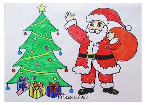 #kidsartwork #kidsdrawing #christmasdrawing #santaclaus #crayonart #oilpastels Santaclaus Art Drawing, Kids Drawing Ideas, Santa Claus Drawing, Armenian Alphabet, Christmas Drawings, Shiva Pics, Crayon Art, Kids Artwork, Lord Shiva Pics