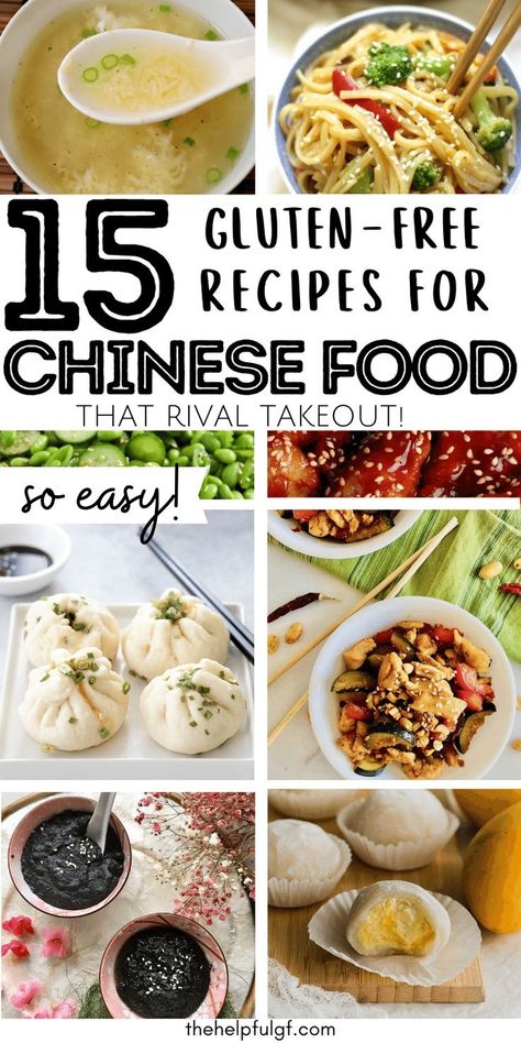 Gluten Free Dairy Free Chinese Food, Comfort Food Gluten Free, Easy Gluten Free Chinese Recipes, Chinese Food Recipes Gluten Free, Gluten Free Soup Dumplings, Gluten Free Wontons, Gluten Free Chinese Food Recipes, Gluten Free Copycat Recipes, Chinese Food Appetizers