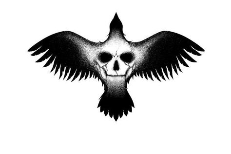 Bird With Skull Tattoo, Crow Tattoo Hand, Tattoo Ideas For Men Small Hand, Eagle With Skull Tattoo, Eagle And Skull Tattoo, Eagle Skull Tattoo, Raven Skull Tattoo, Bird Skull Tattoo, Bird Hand Tattoo