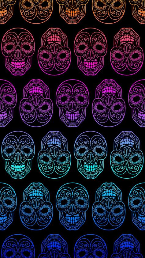 Color Bomb iPhone Wallpaper - iPhone Wallpapers : iPhone Wallpapers Art Iphone Wallpaper, Skull Symbol, Sugar Skull Wallpaper, City Iphone Wallpaper, Star Skull, Halloween Wallpaper Iphone Backgrounds, Chevron Art, Mandala Wallpaper, Iphone Wallpaper Video