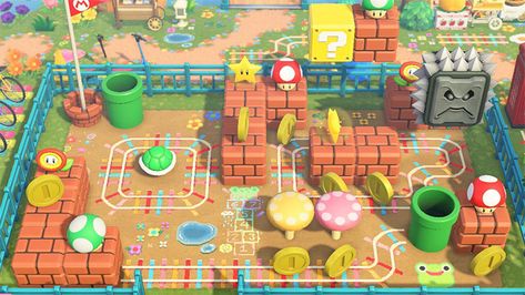 25 ACNH Kidcore Island Design Ideas: The Ultimate List – FandomSpot Kidcore Island, Island Design Ideas, Acnh Kidcore, Motif Acnl, Animal Crossing 3ds, Ac New Leaf, Kidcore Aesthetic, Animal Crossing Guide, Animal Crossing Wild World