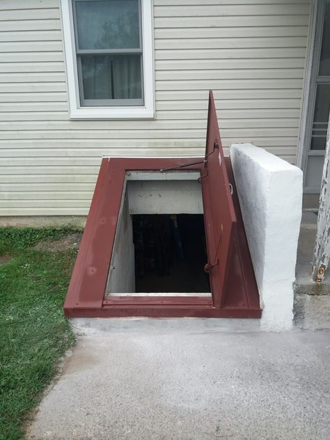 Industry Cellar Doors | Steelway Cellar Doors Cellar Door Ideas, Cellar Doors, Door Aesthetic, Steel Stairs, Interesting Facts About Yourself, Bar Stock, Wet Felting Projects, Cellar Door, Yard Project