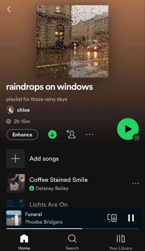 rainy days #playlist #spotify Rainy Day Playlist Names, Rainy Day Spotify Playlist, Rainy Playlist, Rainy Day Playlist, Girly Bar, Playlist Names, Playlist Names Ideas, Playlist Spotify, Siren Song