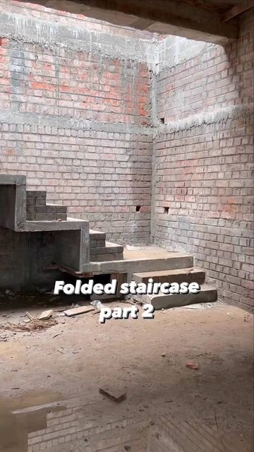 Folded Staircase, Crazy Architecture, Stair Design Architecture, Staircase Interior Design, Staircase Design Modern, Civil Engineering Construction, House Main Gates Design, Stairs Design Interior, House Balcony Design