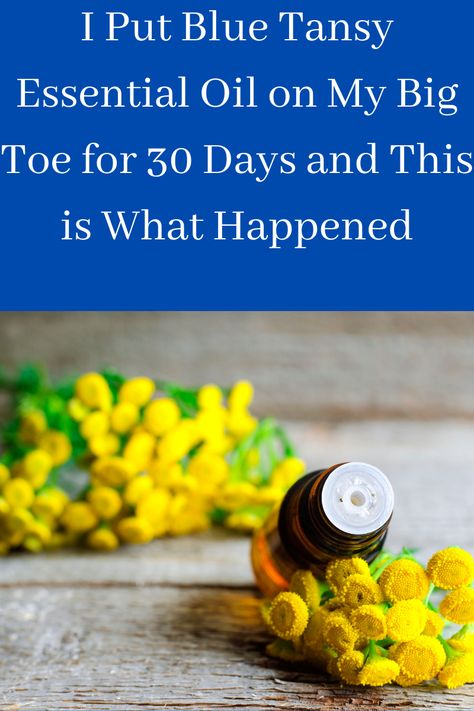 I Put Blue Tansy Essential Oil on My Big Toe for 30 Days - Blue Tansy Essential Oil, How To Focus Better, Blue Tansy, Natural Home, Oil Uses, Essential Oil Uses, Essential Oils Aromatherapy, 30 Day, Doterra