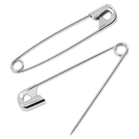 Never go searching for a safety pin again with the Dritz Safety Pins. These safety pins are handy for all kinds of DIY projects  like sewing  quilting  crafts projects  jewelry making  and more. - Dritz Safety Pins - 2"  Pkg of 5 Saftey Pin, Safety Pins, Safety Pin Art, Minecraft Kingdom, Paper Pin, Search Pins, Discreet Tattoos, Pin Art, Safety Pin