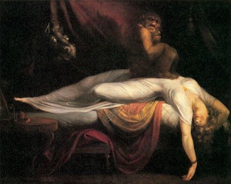 The 10 best scary paintings | Art | The Guardian Henry Fuseli, Scary Paintings, Infanta Margarita, Istoria Artei, Detroit Institute Of Arts, Horror Decor, William Blake, Incubus, Gothic Horror