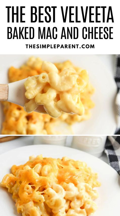 Mac and Cheese. With Text Reading: Baked Velveeta Mac and Cheese. Creamy Mac And Cheese Recipe Velveeta, Baked Velveeta Mac And Cheese Recipe, Baked Velveeta Mac And Cheese, Mac And Cheese Recipe Baked Velveeta, Homemade Velveeta Mac And Cheese, Velveeta Mac And Cheese Recipe, Mac N Cheese Velveeta, Homemade Mac And Cheese Recipe Velveeta, Oven Mac And Cheese